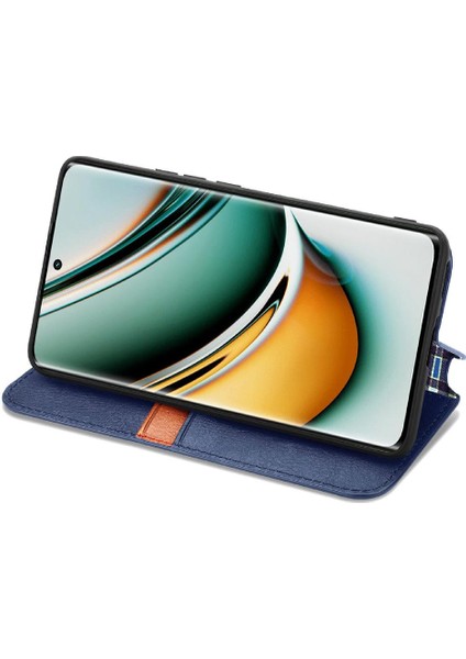 Oppo Realme 11 Pro Için Kılıf Zarif Iş Cüzdan Fonksiyonu Deri (Yurt Dışından)