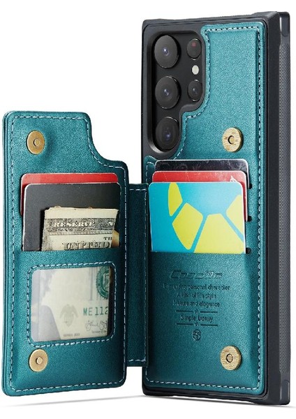 Samsung Galaxy S22 Ultra Kickstand Ince Darbeye Dayanıklı Caseme Cüzdan Kılıf (Yurt Dışından) fiyatları