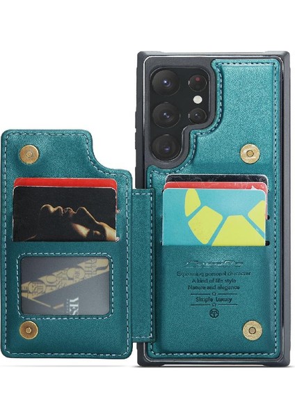 Samsung Galaxy S22 Ultra Kickstand Ince Darbeye Dayanıklı Caseme Cüzdan Kılıf (Yurt Dışından) modelleri