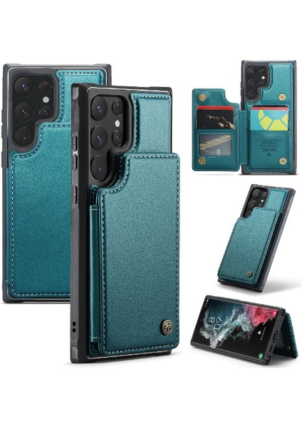 Samsung Galaxy S22 Ultra Kickstand Ince Darbeye Dayanıklı Caseme Cüzdan Kılıf (Yurt Dışından) indirimleri