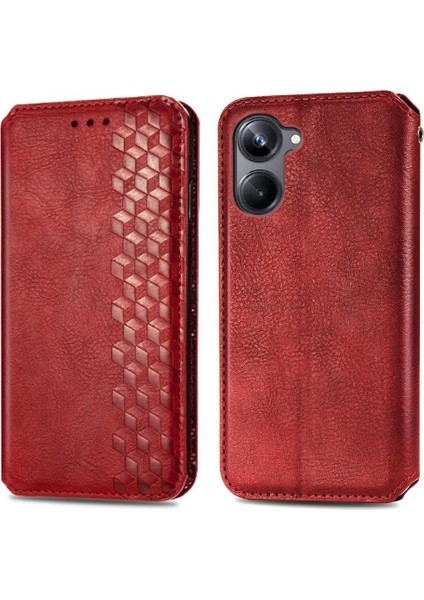 Oppo Realme 10 Pro Kılıf Için Kılıf Moda Tasarım Kapak Çevirin Cüzdan (Yurt Dışından)