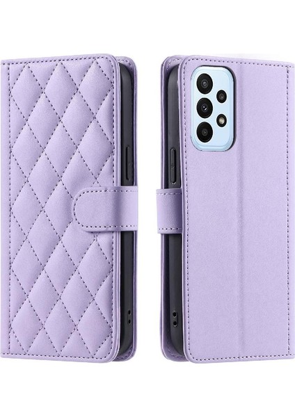 Telefon Kılıfı Için Samsung Galaxy A52S Kart Yuvaları Tutucu Kafes Flip Folio (Yurt Dışından)