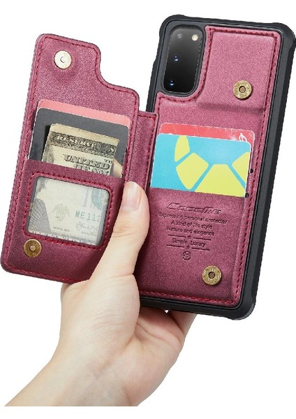 Samsung Galaxy S20 Ince Darbeye Vaka Kart Tutucu Için Caseme Cüzdan Kılıf (Yurt Dışından) modelleri