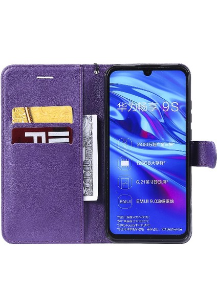 Huawei P Akıllı Artı 2019 Iş Cüzdan Telefon Kılıfı Için Flip Case Yüksek (Yurt Dışından)