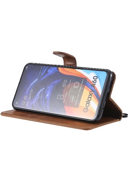 Samsung Galaxy A60 Için Flip CASE/M40 Yüksek Kaliteli Deri Klasik Katı (Yurt Dışından) fırsatları