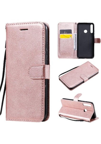 Huawei P40 Lite E Iş Cüzdan Telefon Kılıfı Için Flip Case Yüksek Kalite (Yurt Dışından)