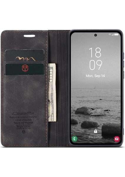 Samsung Galaxy A54 5g Için Flip Case Kart Yuvası Kickstand Vintage Pu (Yurt Dışından) fırsatları