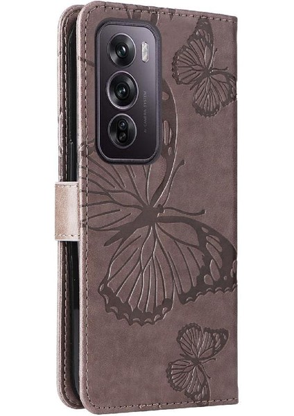 Oppo Için Kılıf Card 12 Pro 5g Flip Kickstand Pu Deri Kart Yuvası ile (Yurt Dışından) fırsatları