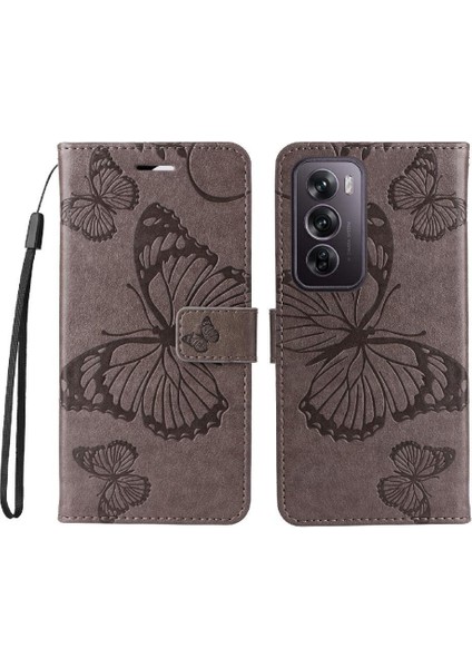 Oppo Için Kılıf Card 12 Pro 5g Flip Kickstand Pu Deri Kart Yuvası ile (Yurt Dışından) indirimleri