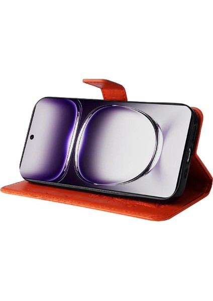 Kart Yuvası Standı Flip Pu ile Oppo Oppo 12 5g Darbeye Dayanıklı Kapak Için Kılıf (Yurt Dışından) modelleri