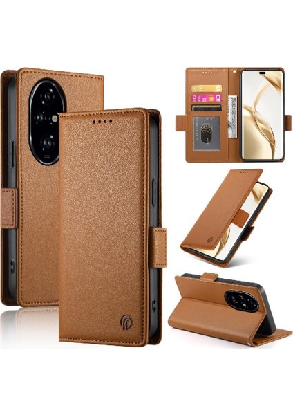 Onur Için Flip Case 200 Pro Cüzdan Iş Günlük Kullanım Flip Kart Yuvaları (Yurt Dışından)