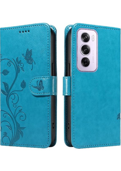 Oppo Hand 12 5g Için Kılıf ve Kart Yuvası El Yüksek ile Kabartmalı Kelebek (Yurt Dışından) indirimleri