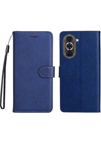 Huawei Nova 10 Için Flip Case Klasik Düz Renk Iş Cüzdan Telefon (Yurt Dışından) fırsatları