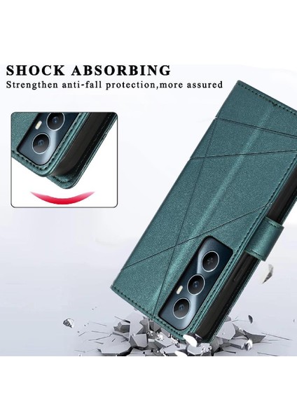 Realme C65 Üç Kart Yuvaları Için Flip Case Kickstand Şok Emici (Yurt Dışından) indirimleri