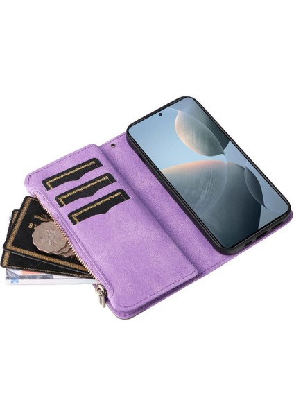 Kart Yuvası Standı Dokuz Kart Yuvaları Kickstand ile Xiaomi Redmi K70 Için Kılıf (Yurt Dışından) indirimleri