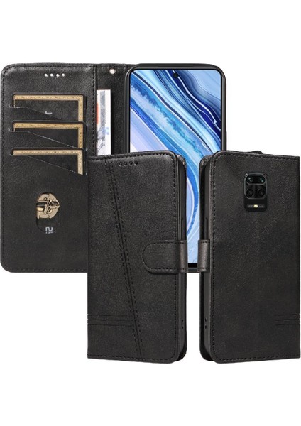 Xiaomi Redmi Not 9 Pro/9s Için Kredi Kartı Yuvası ile Pu Preslenmiş Durumda (Yurt Dışından)