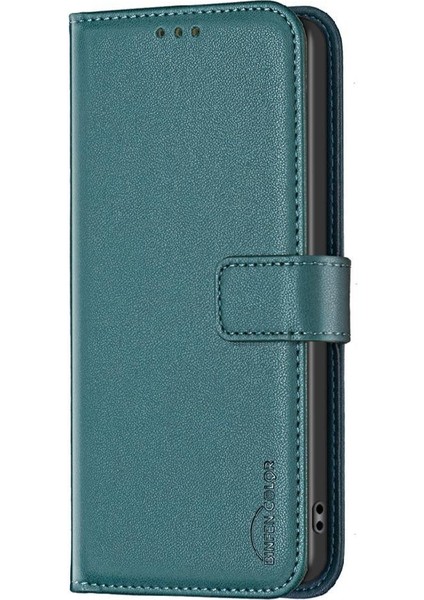 Apple iPhone 15 Pro Max Çoklu Kart Yuvası Iş Deri Çanta Için Flip Case (Yurt Dışından)
