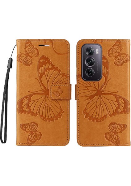 Oppo Için Kılıf Card 12 Pro 5g Flip Kickstand Pu Deri Kart Yuvası ile (Yurt Dışından) indirimleri