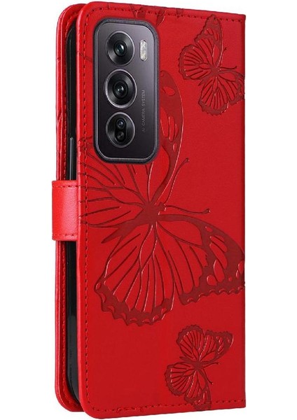 Oppo Için Kılıf Card 12 Pro 5g Flip Kickstand Pu Deri Kart Yuvası ile (Yurt Dışından) modelleri