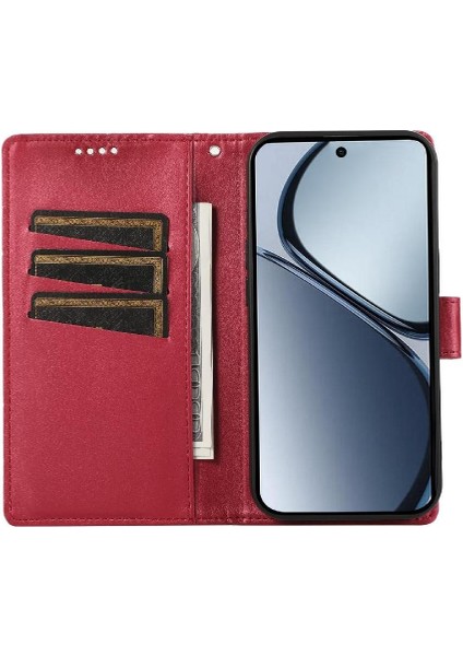 Realme C65 Üç Kart Yuvaları Için Flip Case Kickstand Şok Emici (Yurt Dışından) indirimleri