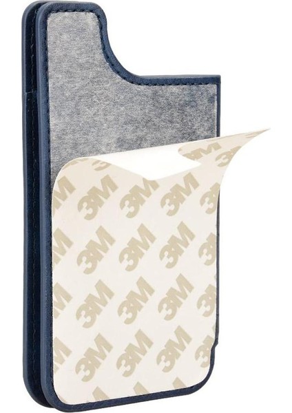 Samsung Galaxy WALLET/F12 Vegan Pu Deri Kart Çanta Kart Yuvası Için Cüzdan Kılıf (Yurt Dışından)
