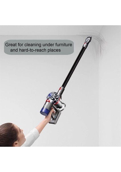 Dyson V6/DC58/DC59/DC61/DC62/DC74 Için Hızlı Bırakma Değnek Vakumlar Ek Uzatma Tüpü Çubuk Elektrikli Süpürgeler Turuncu (Yurt Dışından)