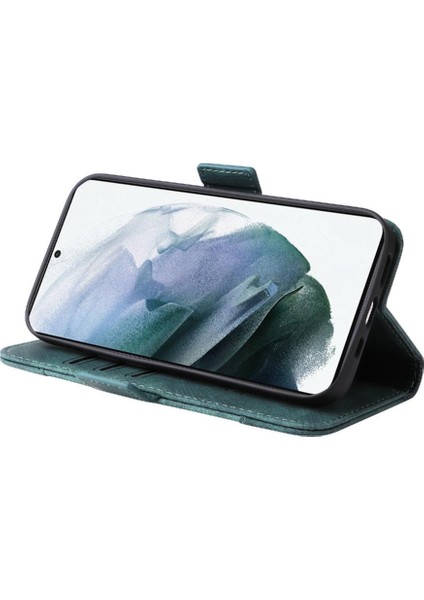 Samsung Galaxy S21 5g Kart Yuvaları Için Kılıf Tpu Deri Manyetik Cüzdan Flip (Yurt Dışından) indirimleri