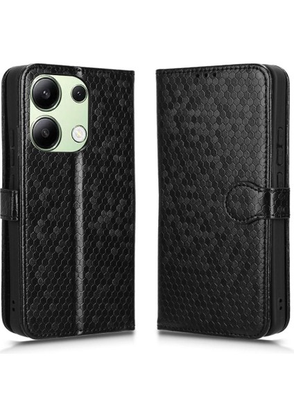 Xiaomi Redmi Için Not 13 4g Manyetik Toka Deri Cüzdan Kapak (Yurt Dışından)
