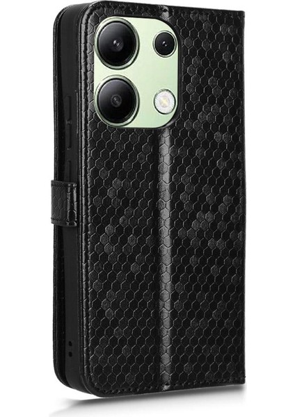 Xiaomi Redmi Için Not 13 4g Manyetik Toka Deri Cüzdan Kapak (Yurt Dışından)