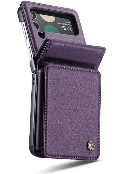 Samsung Galaxy Z Flip 4 5g Kickstand Slim Case Pu Için Caseme Cüzdan Kılıf (Yurt Dışından) fırsatları