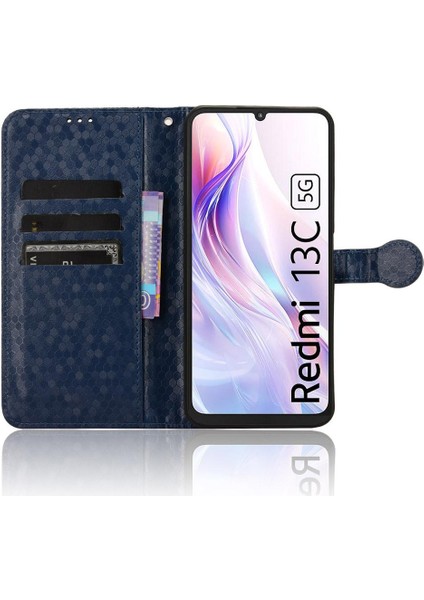 Xiaomi Redmi Için Kılıf 13C 4g/5g Manyetik Toka Deri Cüzdan Kapak (Yurt Dışından) indirimleri