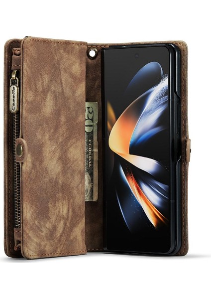 Samsung Galaxy Z Detachable 4 Cüzdan Kapak Için Kılıf ile Üç Katlı Ayrılabilir Kart (Yurt Dışından) indirimleri