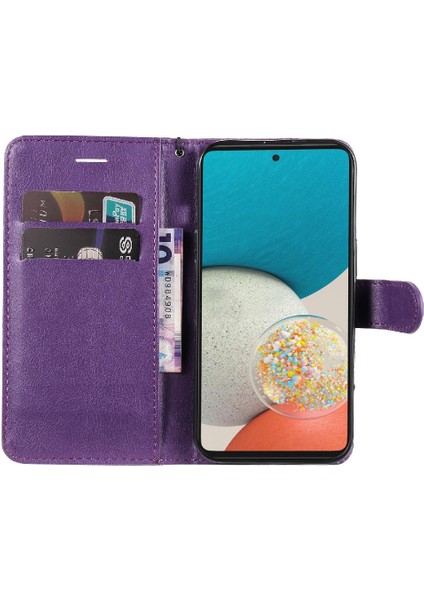 Samsung Galaxy Için Flip Case A53 5g Yüksek Kaliteli Deri Iş Cüzdan (Yurt Dışından) indirimleri