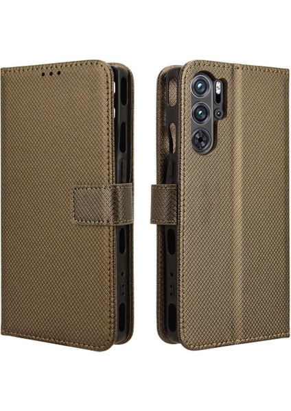 Nubia Kırmızı Sihirli 9 Pro Için Kılıf Manyetik Cüzdan Kapak Kart Tutucu Kickstand (Yurt Dışından)
