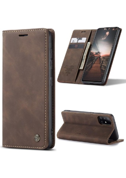 Samsung Galaxy Flip Manyetik Kapatma Darbeye Kapak Için Flip Case Folio Pu (Yurt Dışından)
