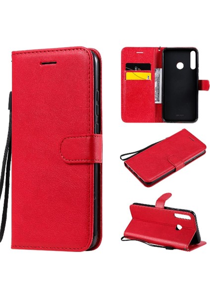 Huawei P40 Lite E Iş Cüzdan Telefon Kılıfı Için Flip Case Yüksek Kalite (Yurt Dışından)