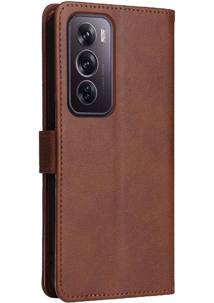 Oppo Oppo 12 Pro 5g Için Flip Case Kart Yuvası ile Yüksek Kaliteli Deri Kılıf (Yurt Dışından) fiyatları