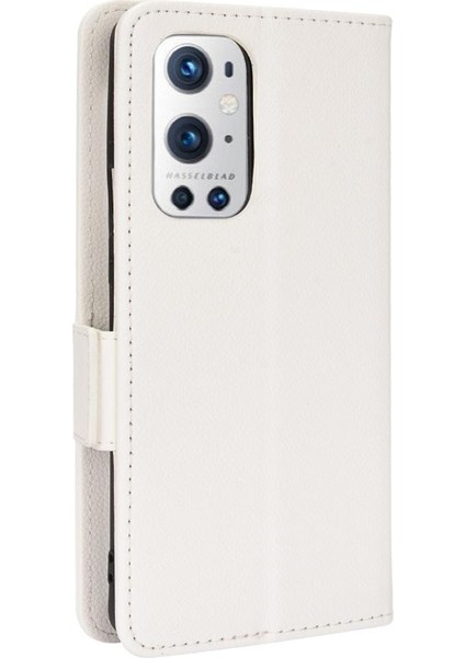 Oneplus 9 Için Kılıf Pro Yan Toka Cüzdan Pu Deri Manyetik Kart Yuvaları (Yurt Dışından)