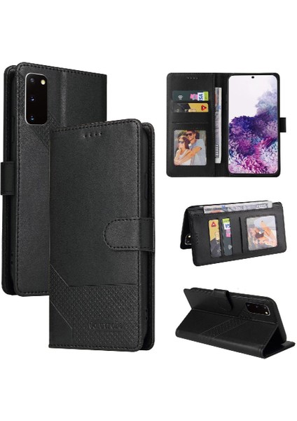 Samsung Galaxy S20 Üç Kart Yuvaları Kickstand Premium Için Flip Case (Yurt Dışından)