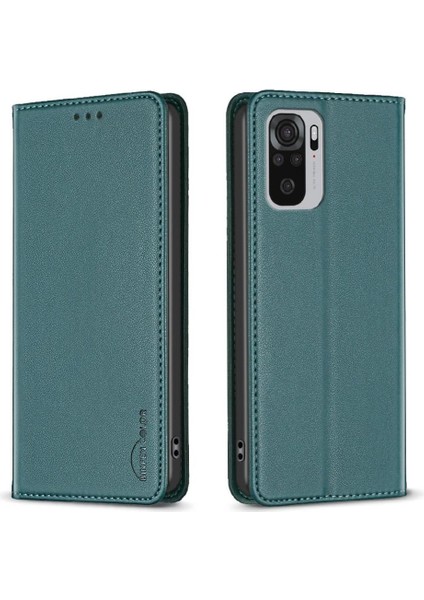 Xiaomi Redmi Not 10 Için Flip Case 4g Manyetik Cüzdan Pu Deri Yuvası (Yurt Dışından) indirimleri