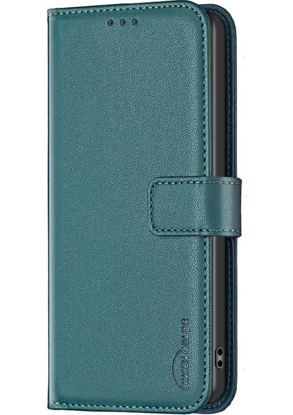 Apple iPhone 14 Için Flip Case Artı Iş Deri Çanta Çoklu Kart Yuvası Cüzdan (Yurt Dışından)