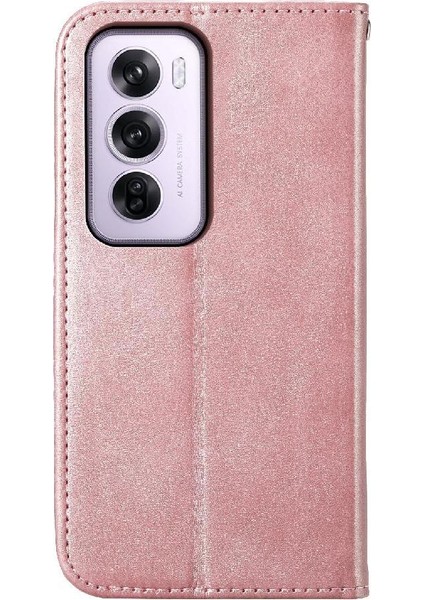 Oppo Oppo 12 Pro 5g Için Flip Case Standı El Kayışı Eşkenar Dörtgen Şekli Günlük Kullanım (Yurt Dışından) fırsatları
