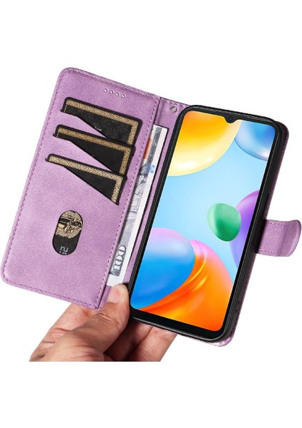 Kredi Kartı Yuvası ile Xiaomi Redmi 10C Için Filp Durumda Cüzdan Telefon Kılıfı Pu (Yurt Dışından) fiyatları