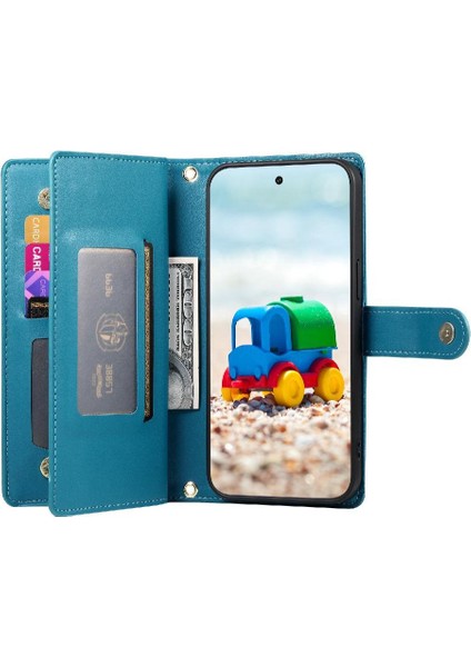 Google Piksel 9/9 Pro Cüzdan Bölmesi Çok Fonksiyonlu Kart Için Flip Case (Yurt Dışından) indirimleri