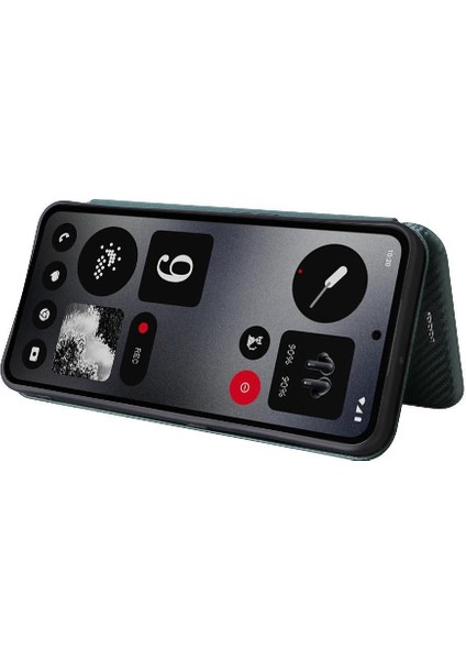 Nothing Flip Case Cmf Telefon 1 Tam Koruma Manyetik Karbon Fiber (Yurt Dışından)