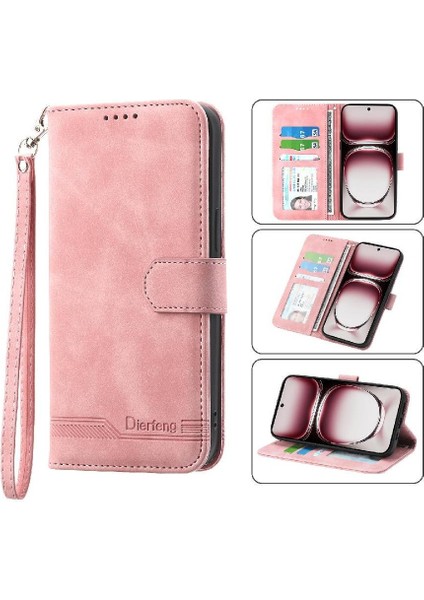 Oppo Oppo 12 Pro 5g Premium Bileklik Kart Yuvaları Nakit Cep Için Flip Case (Yurt Dışından)