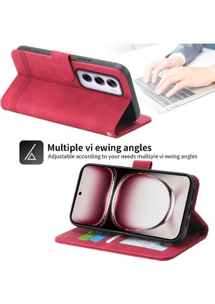 Oppo Oppo 12 Pro 5g Premium Bileklik Kart Yuvaları Nakit Cep Için Flip Case (Yurt Dışından) indirimleri