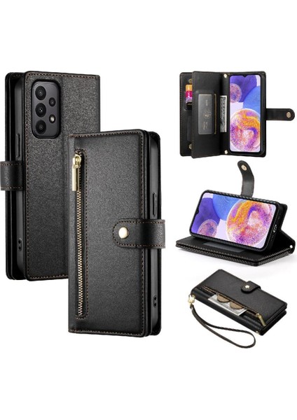 Samsung Galaxy M13 4g Kickstand Cüzdan Bölmesi Kartı Için Flip Case (Yurt Dışından)