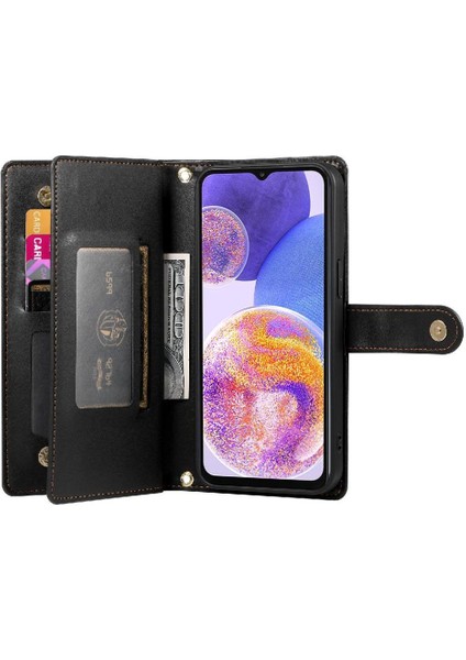 Samsung Galaxy M13 4g Kickstand Cüzdan Bölmesi Kartı Için Flip Case (Yurt Dışından) indirimleri