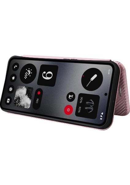 Nothing Flip Case Cmf Telefon 1 Tam Koruma Manyetik Karbon Fiber (Yurt Dışından)